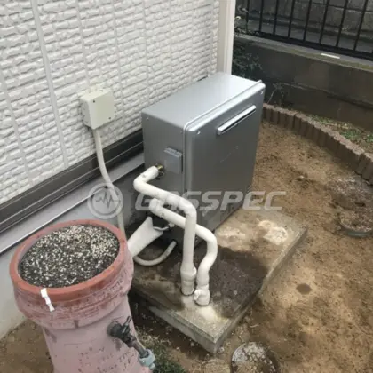 施工後の給湯器（ノーリツ GT-C2472PAR BL）