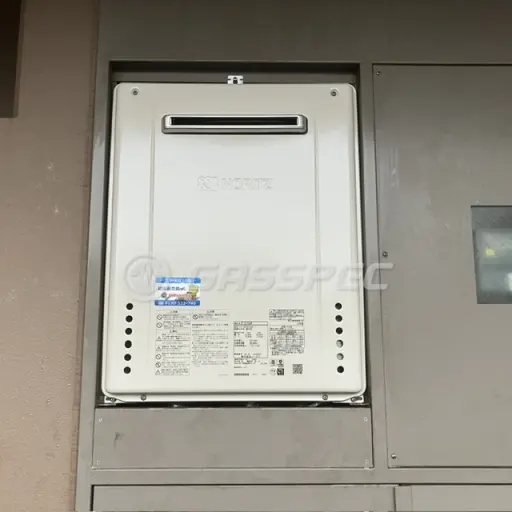 交換後の給湯器（ノーリツ GT-2070SAW BL）