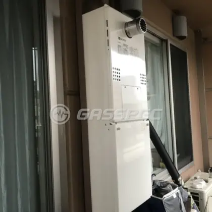 施工後の暖房熱源機（ノーリツ GTH-2454AW3H-T BL）