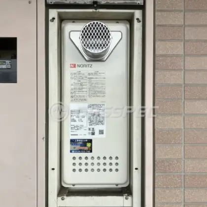 施工後の給湯器（ノーリツ GT-2053SAWX-T-4 BL）