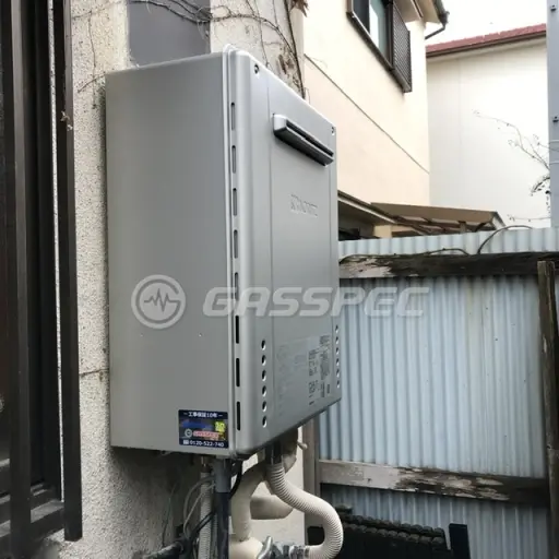 交換後の給湯器（ノーリツ GT-C2472SAW BL）