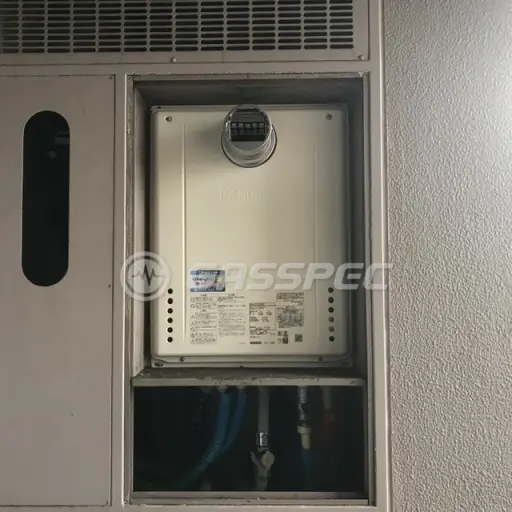 交換後の給湯器（ノーリツ GT-2470SAW-T BL）