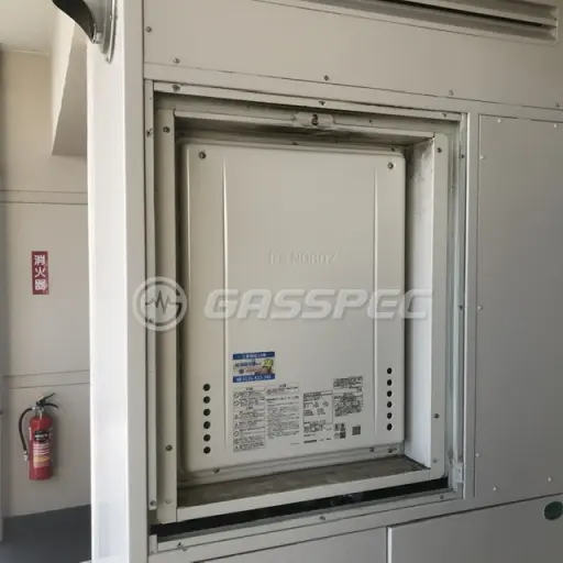交換後の給湯器（ノーリツ GT-2470SAW-H BL）