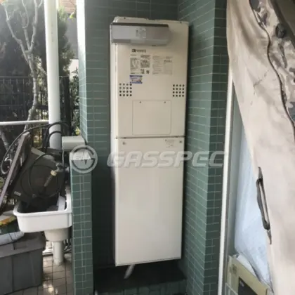 施工後の暖房熱源機（ノーリツ GTH-C2460AW3H-1 BL）