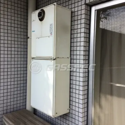 施工前の暖房熱源機