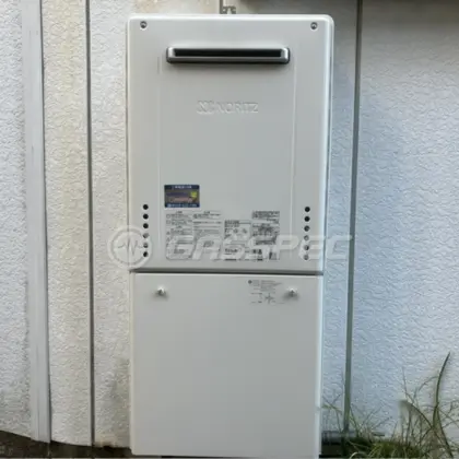 施工後の給湯器（ノーリツ GT-2470SAW BL）