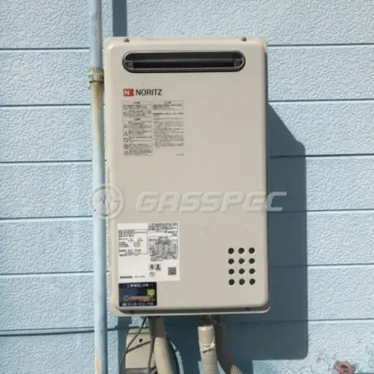 施工後の給湯器（ノーリツ GQ-2421WZ-3）