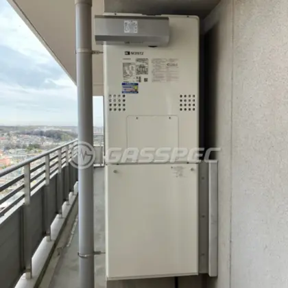 施工後の暖房熱源機（ノーリツ GTH-C2460AW3H-L-1 BL）