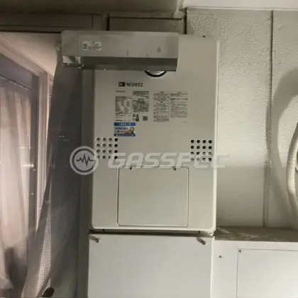 施工後の暖房熱源機（ノーリツ GTH-2454AW3H-T BL）