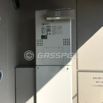 施工後の暖房熱源機（ノーリツ GTH-C2460AW3H-L-1 BL）