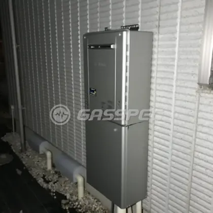 施工後の給湯器（ノーリツ GT-C2472SAW BL）