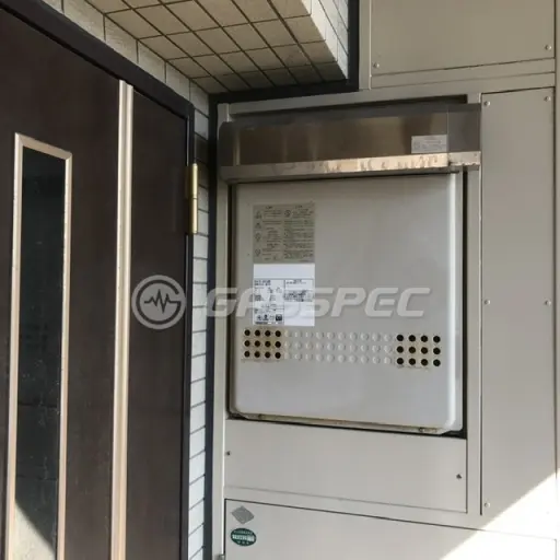 交換前の給湯器（ノーリツ GT-2427SAWX）