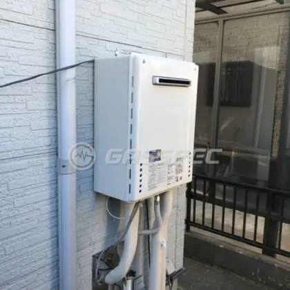 施工後の給湯器（ノーリツ GT-2070SAW BL）