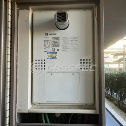 施工後の暖房熱源機（ノーリツ GTH-C2460AW3H-T-1 BL）
