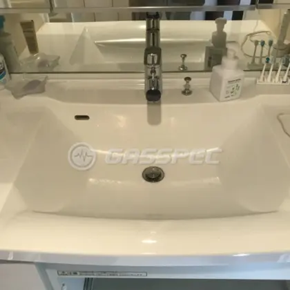 施工後の水栓・蛇口（KVK FSL150DT）