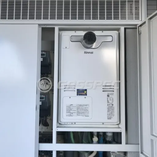 交換後の暖房熱源機（リンナイ RUFH-A2400AT2-3(A)）