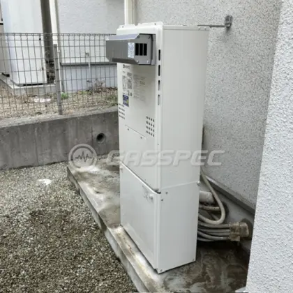 施工後の暖房熱源機（ノーリツ GTH-C2460AW3H-1 BL）