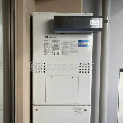 施工後の暖房熱源機（ノーリツ GTH-2454AW3H BL）