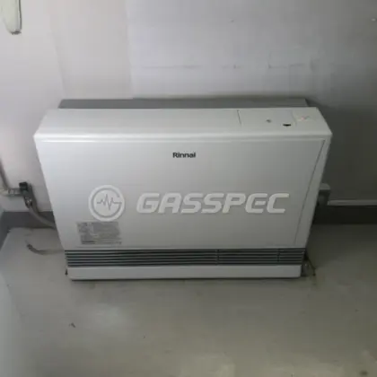 施工後の暖房機器（リンナイ RHF-1006FT）