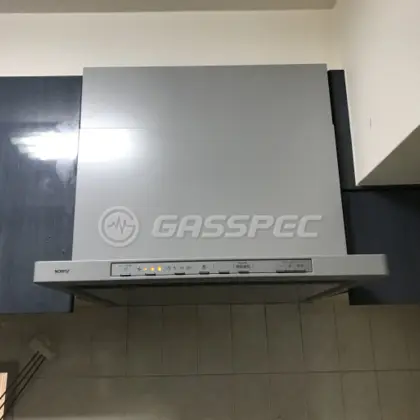 施工後のレンジフード（ノーリツ NFG6S21MSI）