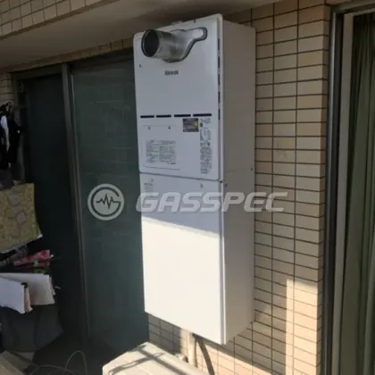 施工後の暖房熱源機（リンナイ RVD-A2400AT2-3(B)）