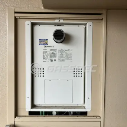 施工後の暖房熱源機（ノーリツ GTH-2454AW3H-T BL）
