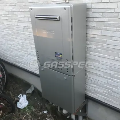 施工後の給湯器（ノーリツ GT-C2472SAW BL）