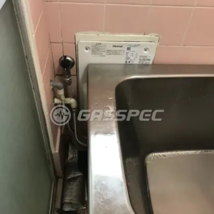 施工後の給湯器（リンナイ RUF-HA83SA-E）