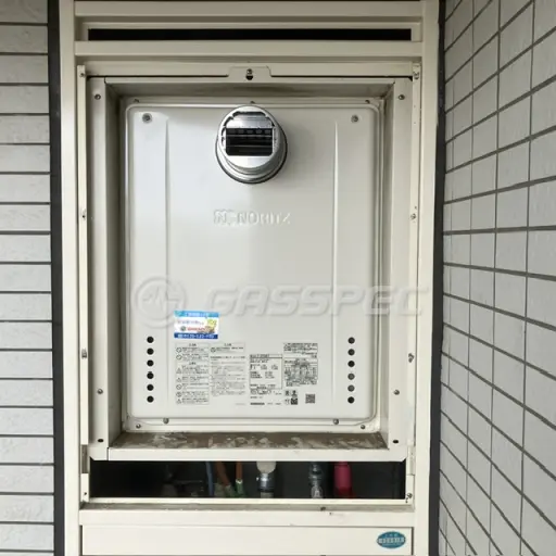 交換後の給湯器（ノーリツ GT-2470SAW-T BL）