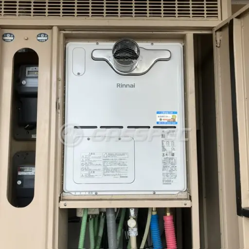 交換後の暖房熱源機（リンナイ RVD-A2400AT2-3(B)）