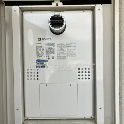 施工後の暖房熱源機（ノーリツ GTH-2454AW3H-T BL）