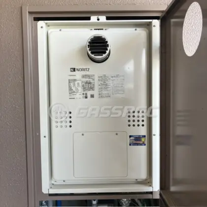 施工後の暖房熱源機（ノーリツ GTH-2454AW3H-T BL）