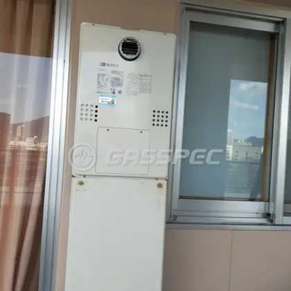 施工後の暖房熱源機（ノーリツ GTH-2454AW3H BL）