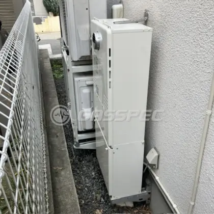 施工後の暖房熱源機（ノーリツ GTH-C2461SAW3H-1 BL）
