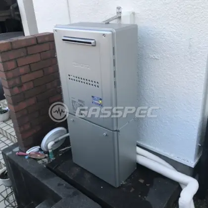 施工後の暖房熱源機（ノーリツ GTH-C2459AWD-1 BL）
