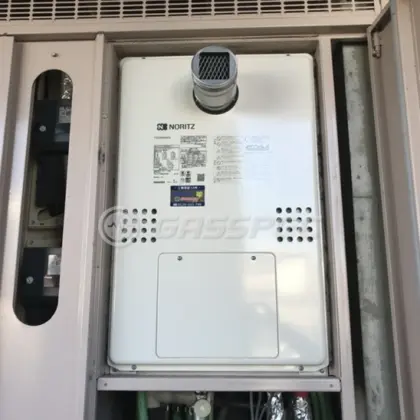 施工後の暖房熱源機（ノーリツ GTH-C2460AW3H-T-1 BL）