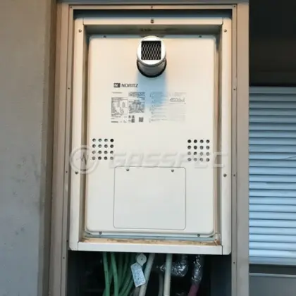 施工後の暖房熱源機（ノーリツ GTH-C2460AW3H-T-1 BL）