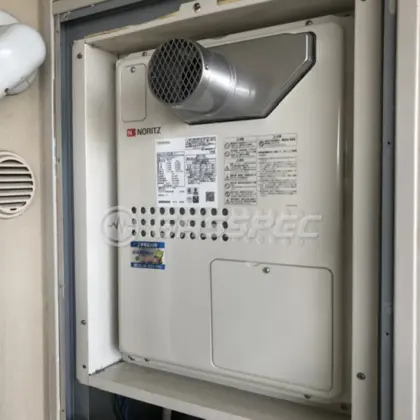 施工後の暖房熱源機（ノーリツ GTH-2045SAWX-T-1 BL）