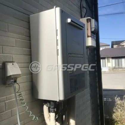 施工後の暖房熱源機（ノーリツ GTH-C2459AWD-1 BL）