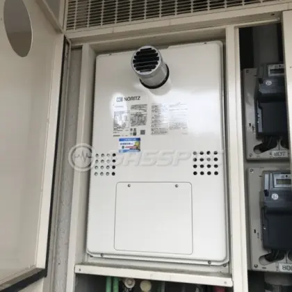 施工後の暖房熱源機（ノーリツ GTH-2454SAW3H-T BL）