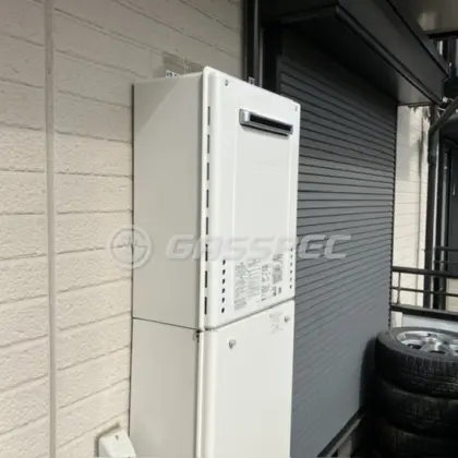 施工後の給湯器（ノーリツ GT-2070SAW BL）