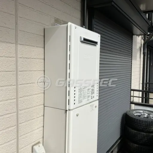 交換後の給湯器（ノーリツ GT-2070SAW BL）