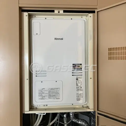 交換後の暖房熱源機（リンナイ RUFH-A2400SAB2-3(A)）