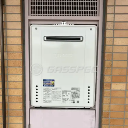 施工後の給湯器（ノーリツ GT-2470SAW BL）