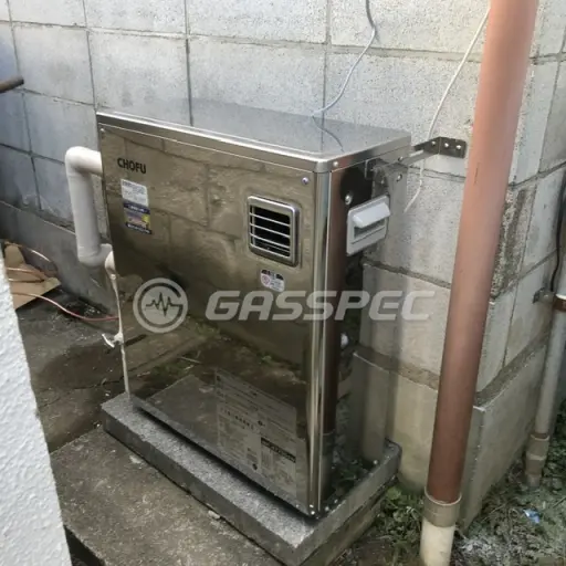 交換後の長府製作所 IBF-4770DSN
