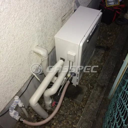 交換後の給湯器（ノーリツ GT-C2052SARX-2 BL）