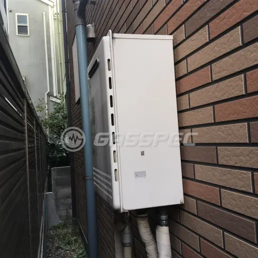 交換前の給湯器（ノーリツ GT-2428SAWX）