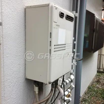 施工前の暖房熱源機