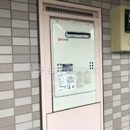 施工後の給湯器（ノーリツ GQ-2039WS-1 BL）