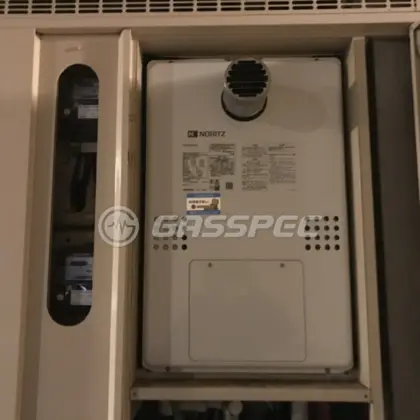 施工後の暖房熱源機（ノーリツ GTH-2454AW3H-T BL）